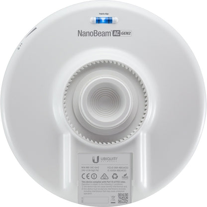 Ubiquiti NanoBeam AC Gen2 NBE-5AC-Gen2 IEEE 802.11ac 450 Mbit/s Wireless Bridge NBE-5AC-GEN2