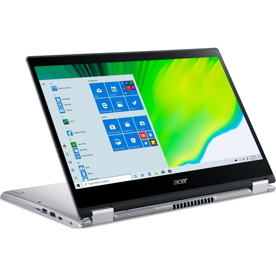 Acer Spin 3 SP314-21 SP314-21-R9GU 14" Touchscreen 2 in 1 Notebook - Full HD - 1920 x 1080 - AMD Ryzen 3 3250U Dual-core (2 Core) 2.60 GHz - 8 GB RAM - 256 GB SSD - Pure Silver NX.A4FAA.002