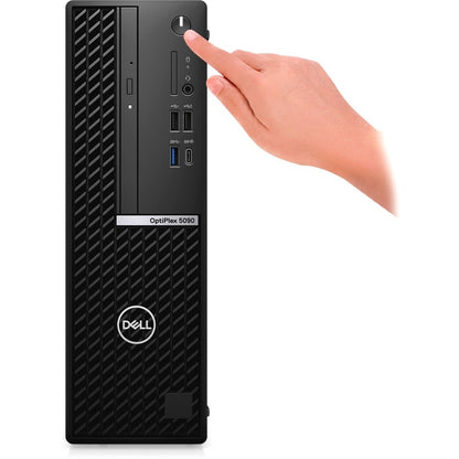 Dell OptiPlex 5000 5090 Desktop Computer - Intel Core i7 10th Gen i7-10700 Octa-core (8 Core) 2.90 GHz - 16 GB RAM DDR4 SDRAM - 256 GB M.2 PCI Express NVMe 3.0 x4 SSD - Small Form Factor 1VNXG