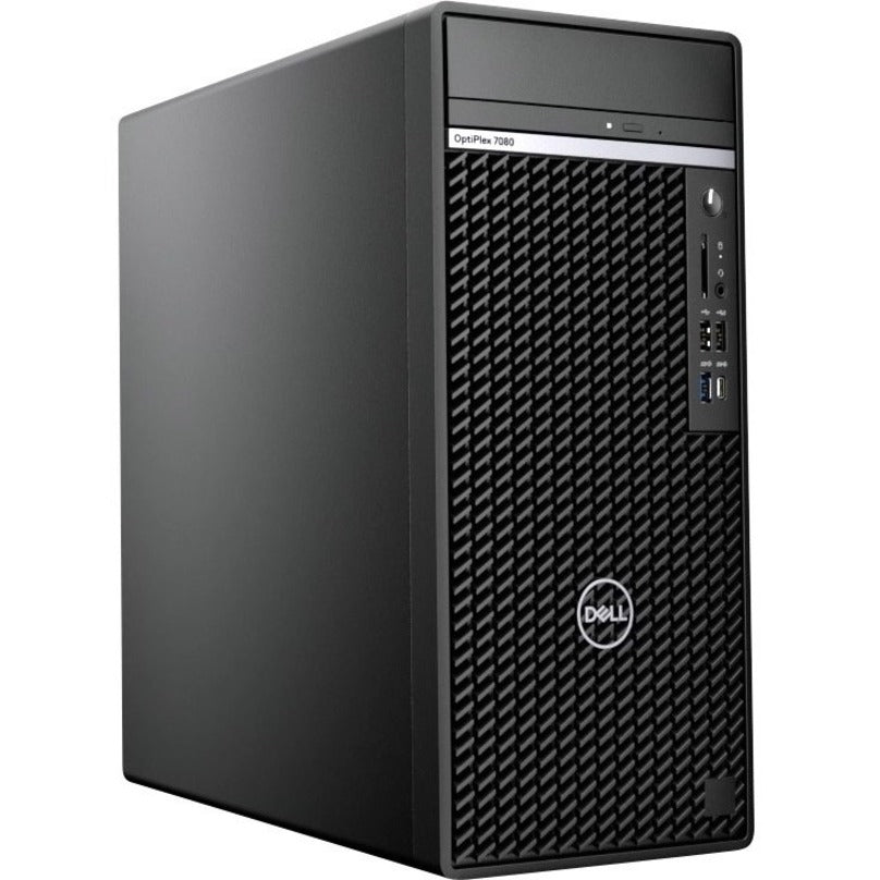 Dell OptiPlex 3000 3080 Desktop Computer - Intel Core i5 10th Gen i5-10505 Hexa-core (6 Core) 3.20 GHz - 8 GB RAM DDR4 SDRAM - 1 TB HDD - Mini-tower - Black NJVKJ