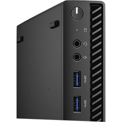 Dell OptiPlex 3000 3080 Desktop Computer - Intel Core i3 10th Gen I3-10105T - 8 GB RAM DDR4 SDRAM - 128 GB NVMe M.2 PCI Express M.2 SSD - Micro PC - Black 06NVJ