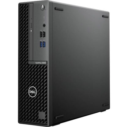 Dell OptiPlex 3000 3080 Desktop Computer - Intel Core i5 10th Gen i5-10505 Hexa-core (6 Core) 3.20 GHz - 8 GB RAM DDR4 SDRAM - 256 GB NVMe M.2 PCI Express M.2 SSD - Small Form Factor - Black C81YR