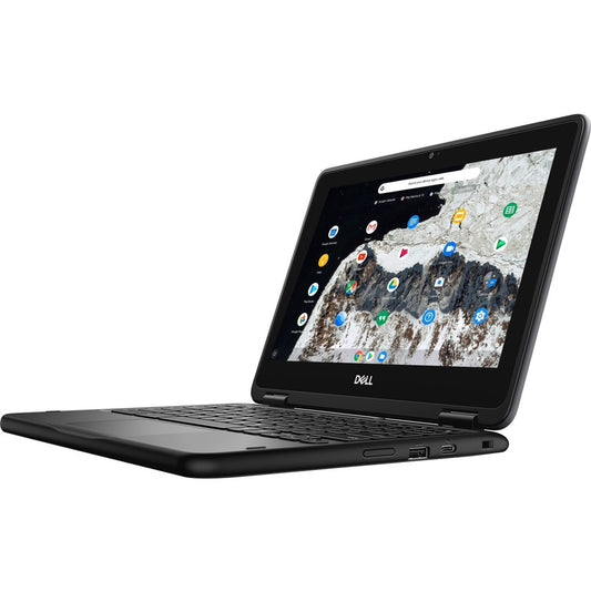 Dell Chromebook 11 3000 3100 11.6" Touchscreen 2 in 1 Chromebook - HD - 1366 x 768 - Intel Celeron N4020 Dual-core (2 Core) 1.10 GHz - 8 GB RAM - 32 GB Flash Memory - Black NTTW2