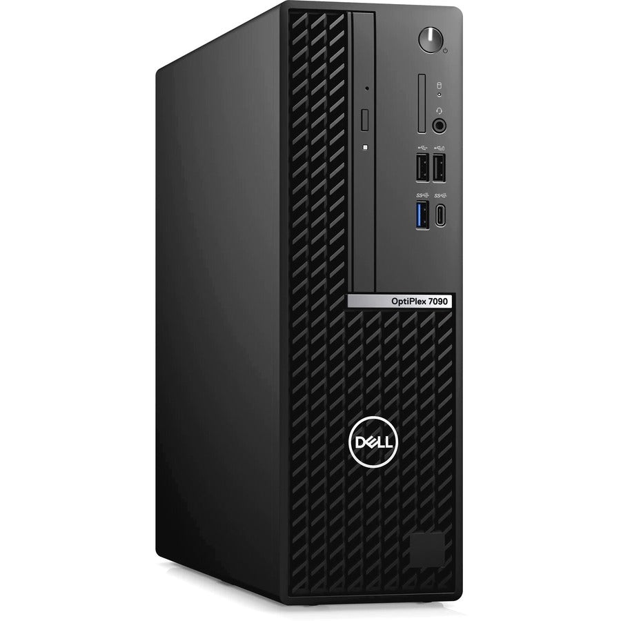 Dell OptiPlex 7000 7090 Desktop Computer - Intel Core i7 10th Gen i7-10700 Hexa-core (6 Core) 2.90 GHz - 16 GB RAM DDR4 SDRAM - 512 GB M.2 PCI Express NVMe 3.0 x4 SSD - Small Form Factor - Black RDX6V