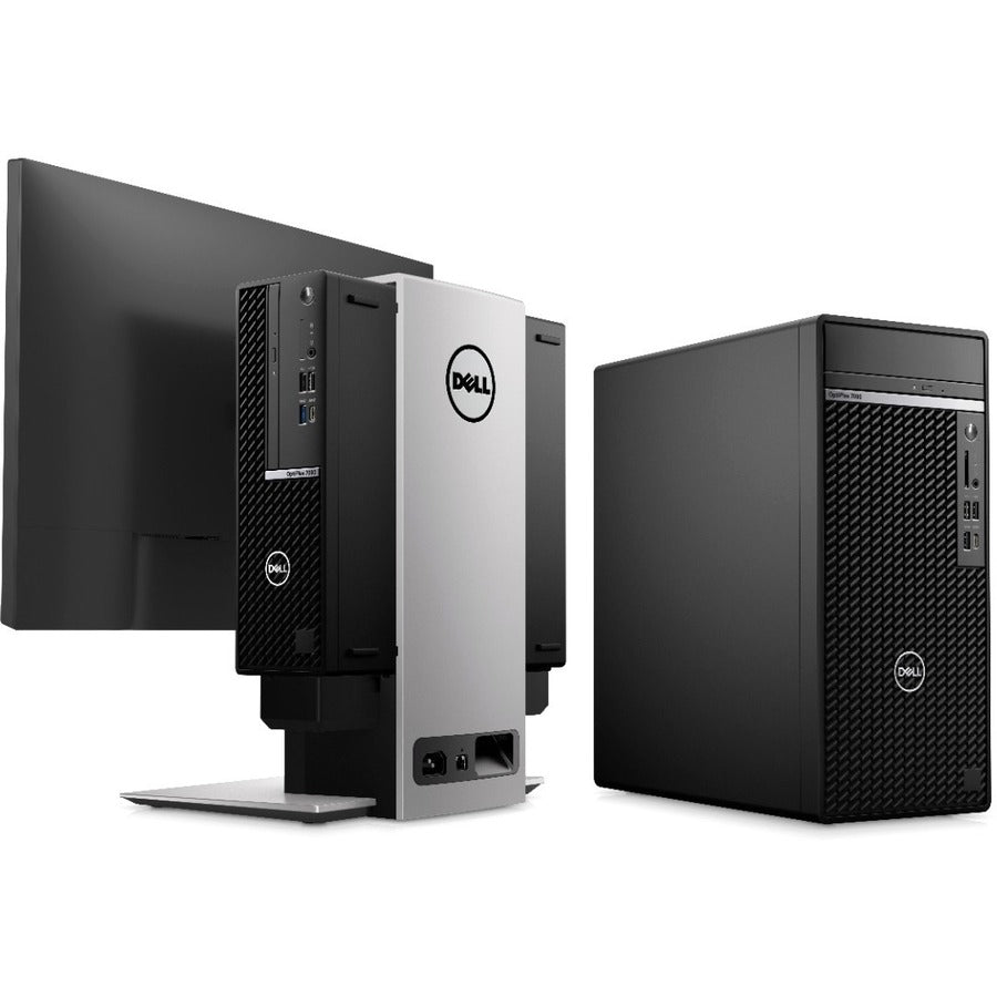 Dell OptiPlex 7000 7090 Desktop Computer - Intel Core i7 10th Gen i7-10700 Hexa-core (6 Core) 2.90 GHz - 16 GB RAM DDR4 SDRAM - 512 GB M.2 PCI Express NVMe 3.0 x4 SSD - Small Form Factor - Black RDX6V