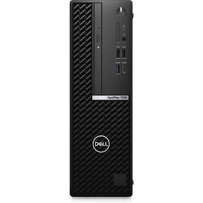 Dell OptiPlex 7000 7090 Desktop Computer - Intel Core i7 10th Gen i7-10700 Hexa-core (6 Core) 2.90 GHz - 16 GB RAM DDR4 SDRAM - 512 GB M.2 PCI Express NVMe 3.0 x4 SSD - Small Form Factor - Black RDX6V