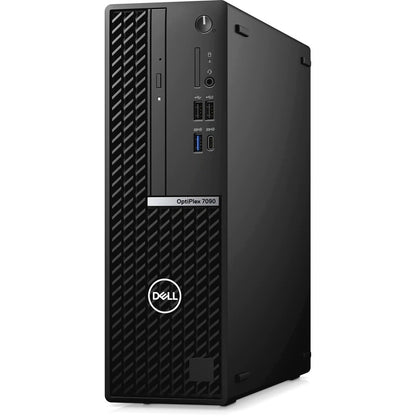 Dell OptiPlex 7000 7090 Desktop Computer - Intel Core i7 10th Gen i7-10700 Hexa-core (6 Core) 2.90 GHz - 16 GB RAM DDR4 SDRAM - 512 GB M.2 PCI Express NVMe 3.0 x4 SSD - Small Form Factor - Black RDX6V