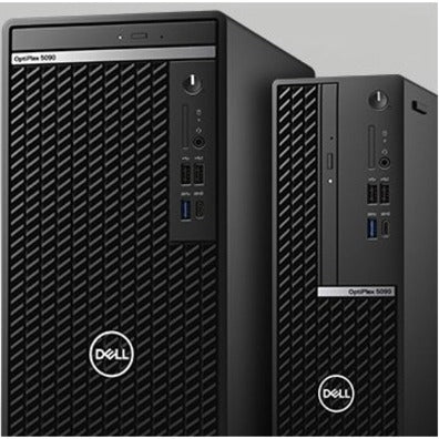 Dell OptiPlex 5000 5090 Desktop Computer - Intel Core i5 10th Gen i5-10505 Hexa-core (6 Core) 3.20 GHz - 8 GB RAM DDR4 SDRAM - 256 GB M.2 PCI Express NVMe 3.0 x4 SSD - Tower - Black GM61D