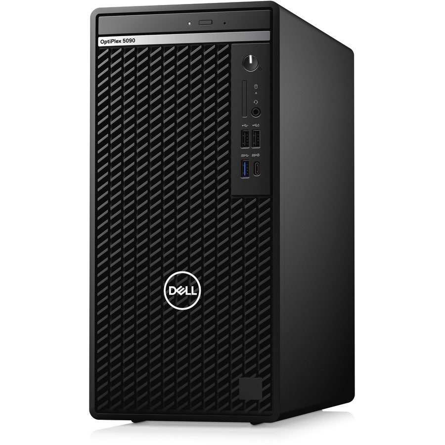 Dell OptiPlex 5000 5090 Desktop Computer - Intel Core i5 10th Gen i5-10505 Hexa-core (6 Core) 3.20 GHz - 8 GB RAM DDR4 SDRAM - 256 GB M.2 PCI Express NVMe 3.0 x4 SSD - Tower - Black GM61D