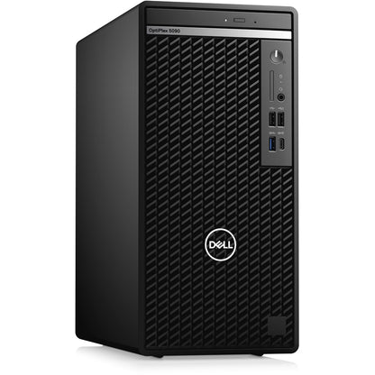 Dell OptiPlex 5000 5090 Desktop Computer - Intel Core i5 10th Gen i5-10505 Hexa-core (6 Core) 3.20 GHz - 8 GB RAM DDR4 SDRAM - 256 GB M.2 PCI Express NVMe 3.0 x4 SSD - Tower - Black GM61D