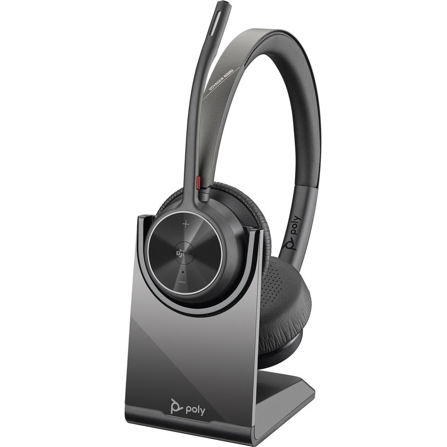 Poly Voyager 4320 UC Wireless Headset with Charge Stand, USB-C 218479-01