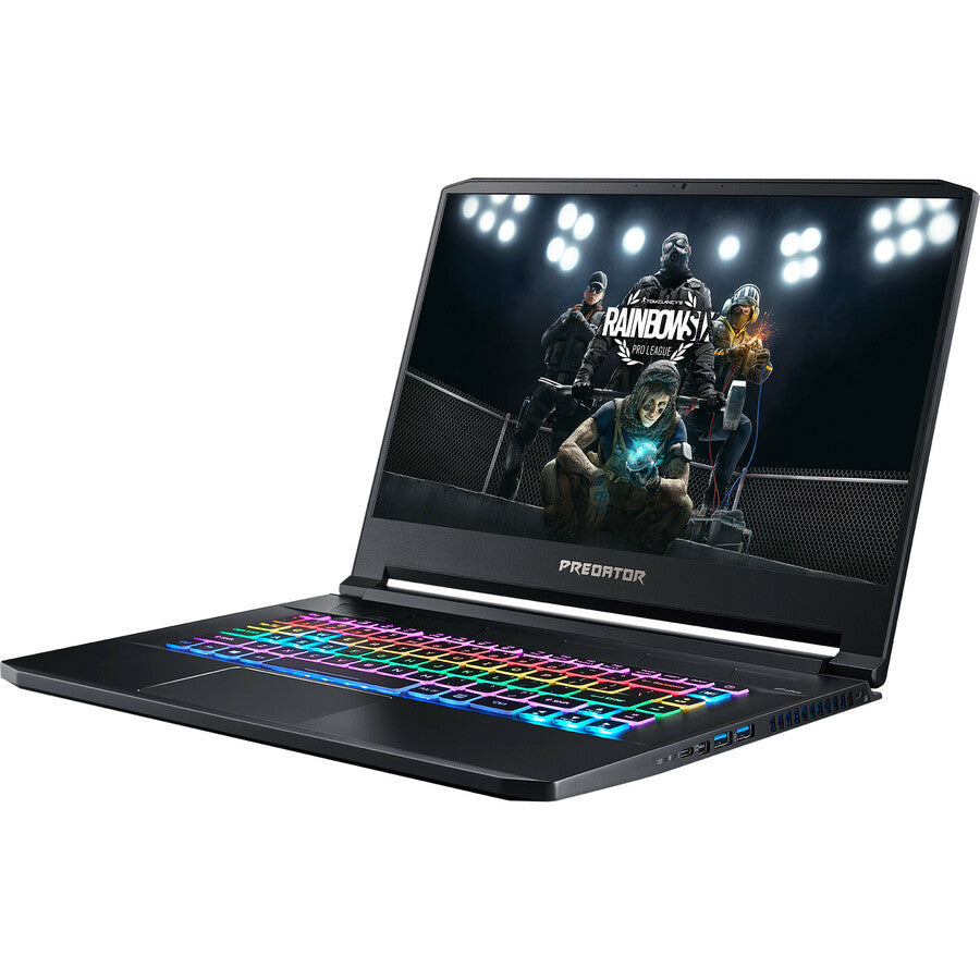 Acer Predator Triton 500 PT515-52 PT515-52-71K5 15.6" Gaming Notebook - Full HD - 1920 x 1080 - Intel Core i7 10th Gen i7-10750H Hexa-core (6 Core) 2.60 GHz - 16 GB RAM - 1 TB SSD - Black NH.Q6XAA.001