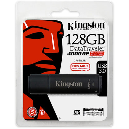 Kingston DT4000G2 ENCRYPTED USB FLASH DT4000G2DM/128GB