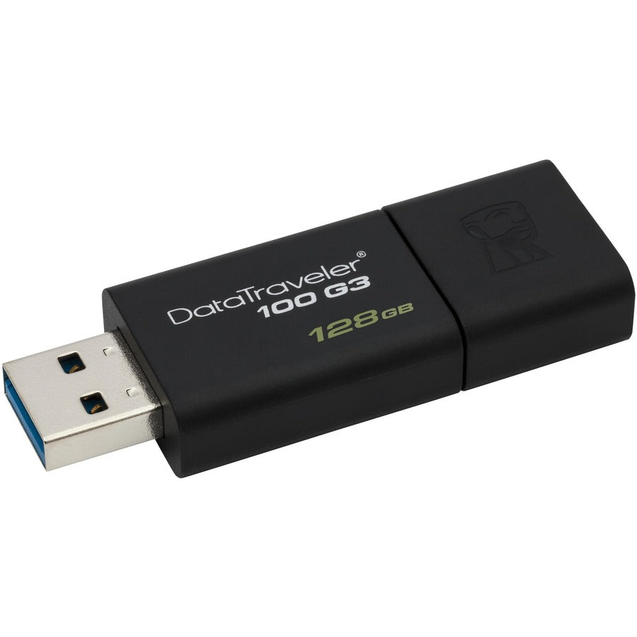 Kingston 128GB USB 3.0 DataTraveler 100 G3 (100MB/s read , 10MB/s write) DT100G3/128GB