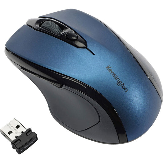 Kensington Pro Fit Mid-Size Wireless Mouse Graphite Gray 72421