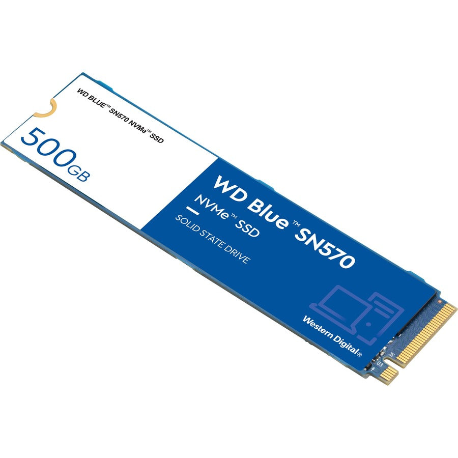 WD Blue SN570 WDS500G3B0C 500 GB Solid State Drive - M.2 2280 Internal - PCI Express NVMe (PCI Express NVMe 3.0 x4) WDS500G3B0C