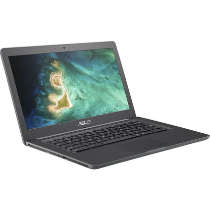 Asus Chromebook C403 C403NA-Q2-CB Chromebook 14" - HD - 1366 x 768 - Intel Celeron N3350 - 4 Go RAM - 32 Go Mémoire Flash - Gris Foncé C403NA-Q2-CB