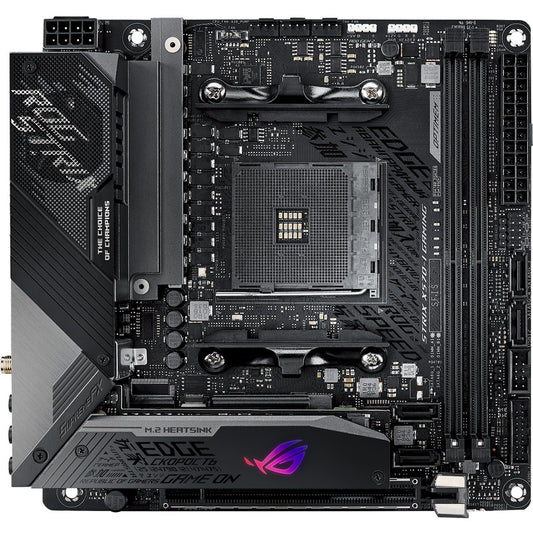 Asus ROG Strix Strix X570-I Gaming Desktop Motherboard - AMD Chipset - Socket AM4 - Mini ITX ROG STRIX X570-I GAMING