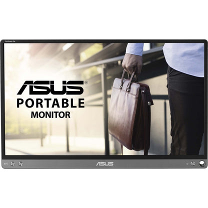 Asus ZenScreen MB16ACE 15.6" Full HD LCD Monitor - 16:9 - Dark Gray MB16ACE