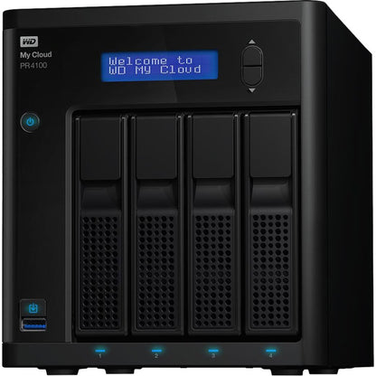 WD 40TB MY CLOUD PR4100 NAS WDBNFA0400KBK-NESN