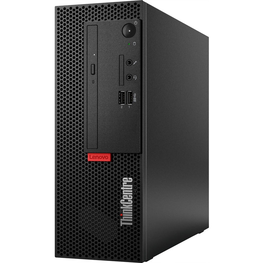 Lenovo ThinkCentre M720e 11BD003GUS Desktop Computer - Intel Core i3 9th Gen i3-9100 3.60 GHz - 4 GB RAM DDR4 SDRAM - 1 TB HDD - Small Form Factor - Black 11BD003GUS