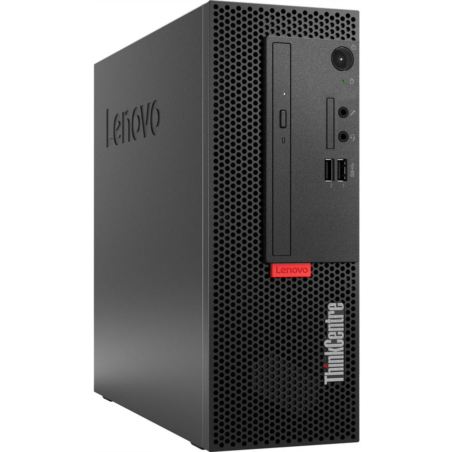 Lenovo ThinkCentre M720e 11BD003GUS Desktop Computer - Intel Core i3 9th Gen i3-9100 3.60 GHz - 4 GB RAM DDR4 SDRAM - 1 TB HDD - Small Form Factor - Black 11BD003GUS