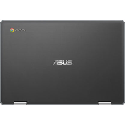 Asus Chromebook Flip C214 C214MA-Q1R-CB 11.6" Touchscreen Chromebook - HD - 1366 x 768 - Intel Celeron N4020 Dual-core (2 Core) 1.10 GHz - 4 GB RAM - 32 GB Flash Memory - Dark Gray C214MA-Q1R-CB