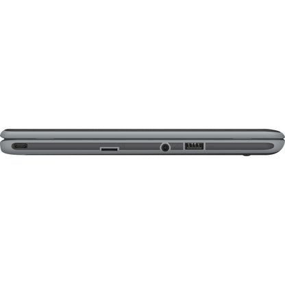 Asus Chromebook Flip C214 C214MA-Q1R-CB 11.6" Touchscreen Chromebook - HD - 1366 x 768 - Intel Celeron N4020 Dual-core (2 Core) 1.10 GHz - 4 GB RAM - 32 GB Flash Memory - Dark Gray C214MA-Q1R-CB