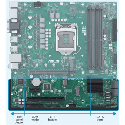 Asus Q570M-C/CSM Desktop Motherboard - Intel Chipset - Socket LGA-1200 - Intel Optane Memory Ready - Micro ATX PRO Q570M-C/CSM