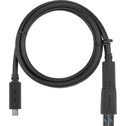 Targus 1M USB-C Male to USB-C Male Cable with USB-A Tether ACC1126GLX