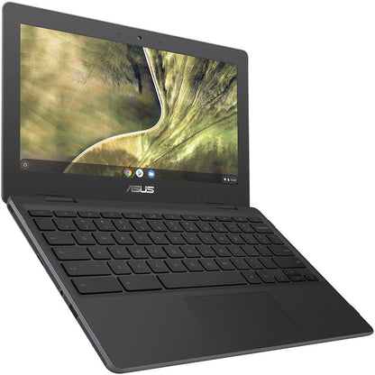 Asus Chromebook C204 C204MA-SS02-CB 11.6" Rugged Notebook - HD - 1366 x 768 - Intel Celeron N4020 Dual-core (2 Core) 1.10 GHz - 4 GB RAM - 32 GB Flash Memory - Dark Gray C204MA-SS02-CB