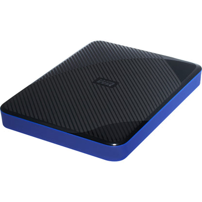 WD WDBDFF0020BBK-WESN 2 TB Portable Hard Drive - 2.5" External - Black, Blue WDBDFF0020BBK-WESN