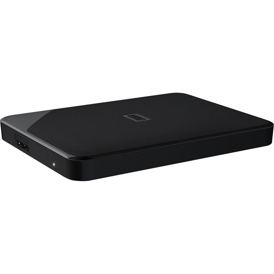 WD Elements SE WDBEPK0010BBK-WESN 1 TB Portable Hard Drive - 2.5" External - Black WDBEPK0010BBK-WESN