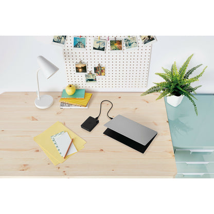 WD Elements SE WDBEPK0010BBK-WESN 1 TB Portable Hard Drive - 2.5" External - Black WDBEPK0010BBK-WESN