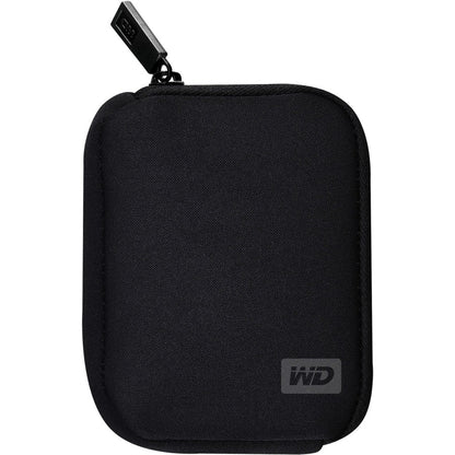 WD WDBABK0000NBK-WRSN Soft Side Portable Hard Drive Case WDBABK0000NBK-WRSN