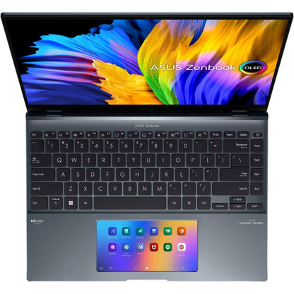 Asus Zenbook 14X OLED UX5400 UX5400EG-DS71T-CA 14" Touchscreen Notebook - 2.8K - 2880 x 1800 - Intel Core i7 11th Gen i7-1165G7 Quad-core (4 Core) 2.80 GHz - 16 GB Total RAM - 16 GB On-board Memory - 512 GB SSD UX5400EG-DS71T-CA