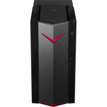 Acer Nitro N50-640-ER11 Gaming Desktop Computer - Intel Core i5 12th Gen i5-12400F Hexa-core (6 Core) 2.50 GHz - 8 GB RAM DDR4 SDRAM - 1 TB HDD - 256 GB PCI Express SSD DG.E2VAA.001