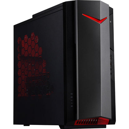 Acer Nitro N50-640-ER11 Gaming Desktop Computer - Intel Core i5 12th Gen i5-12400F Hexa-core (6 Core) 2.50 GHz - 8 GB RAM DDR4 SDRAM - 1 TB HDD - 256 GB PCI Express SSD DG.E2VAA.001