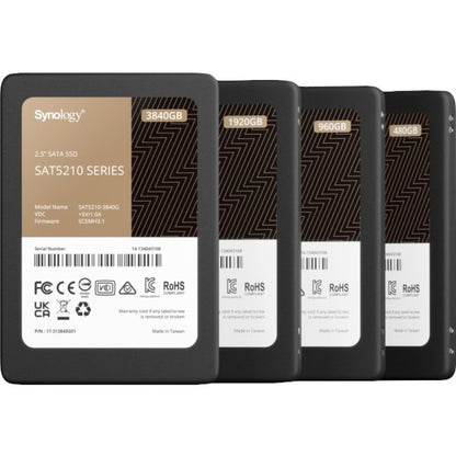 Synology SAT5210 SAT5210-1920G 1.92 TB Solid State Drive - 2.5" Internal - SATA (SATA/600) SAT5210-1920G