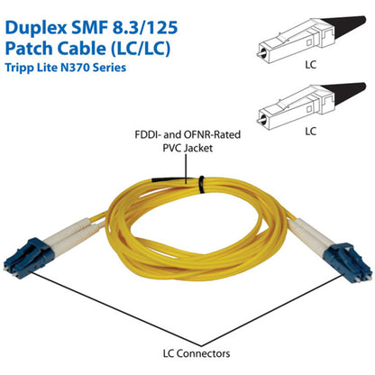 Tripp Lite Fiber Optic Duplex Patch Cable N370-01M