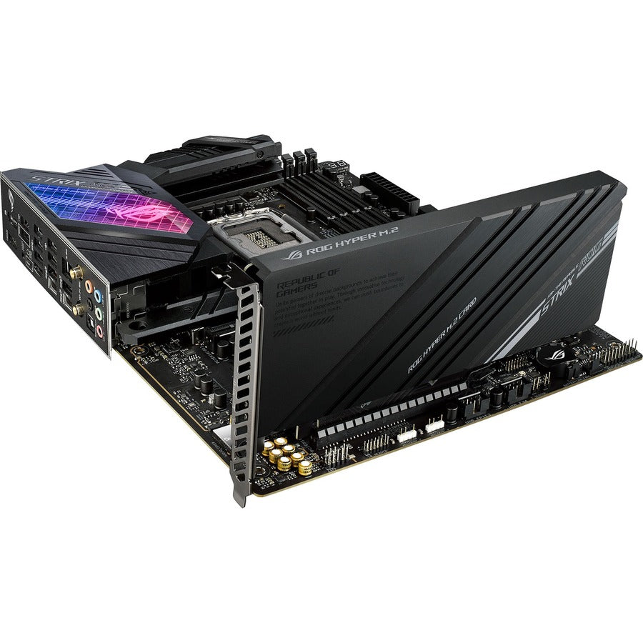 Carte mère de bureau Asus ROG Strix Z690-E GAMING WIFI - Chipset Intel Z690 - Socket LGA-1700 - Mémoire Intel Optane compatible - ATX ROG STRIX Z690-E GAMING WIFI