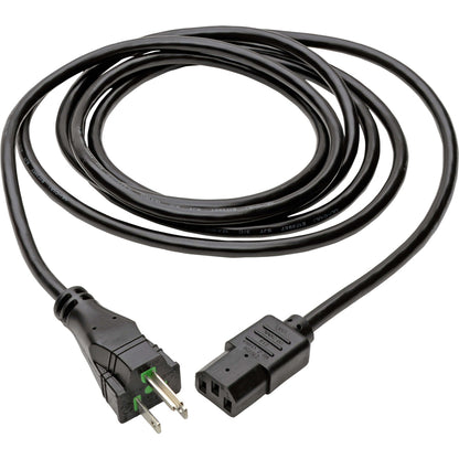 Tripp Lite 6ft Computer Power Cord Hospital Medical Cable 5-15P to C13 10A 18AWG 6' P006-006-HG10