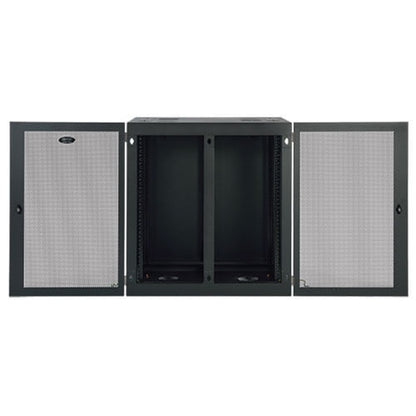 Tripp Lite SmartRack Heavy-Duty Side-Mount Wall-Mount Rack Enclosure Cabinet SRW18UHD