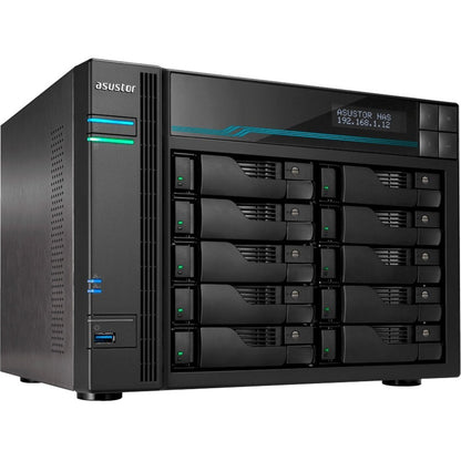 ASUSTOR Lockerstor 10 AS6510T SAN/NAS Storage System AS6510T