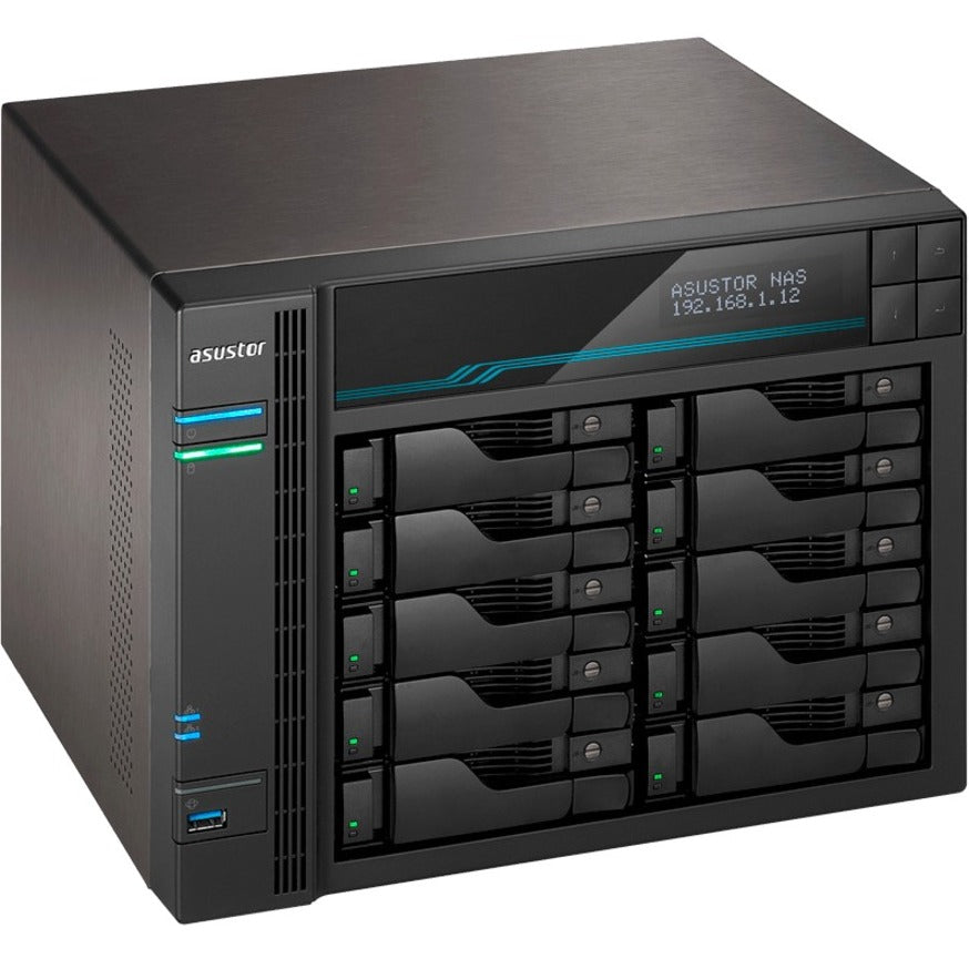 ASUSTOR Lockerstor 10 AS6510T SAN/NAS Storage System AS6510T