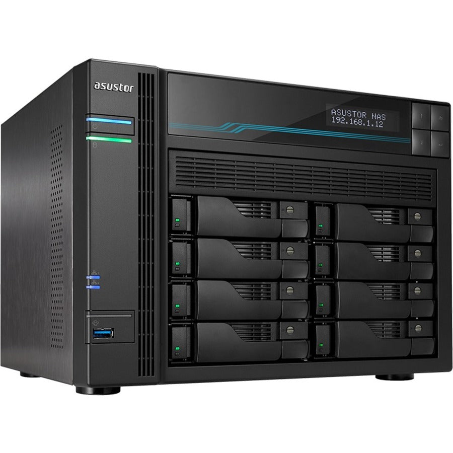 ASUSTOR Lockerstor 8 AS6508T SAN/NAS Storage System AS6508T