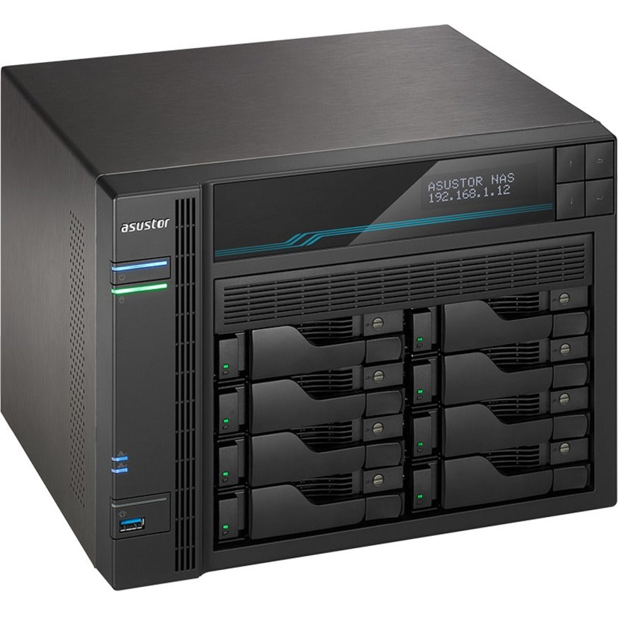 ASUSTOR Lockerstor 8 AS6508T SAN/NAS Storage System AS6508T