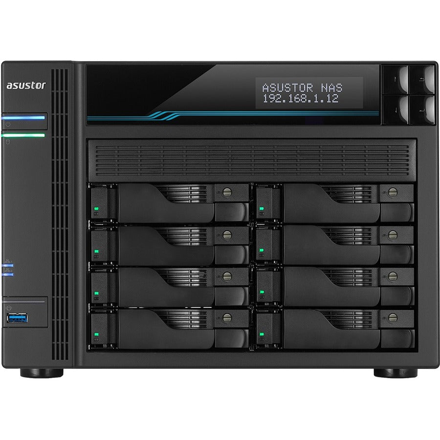 ASUSTOR Lockerstor 8 AS6508T SAN/NAS Storage System AS6508T