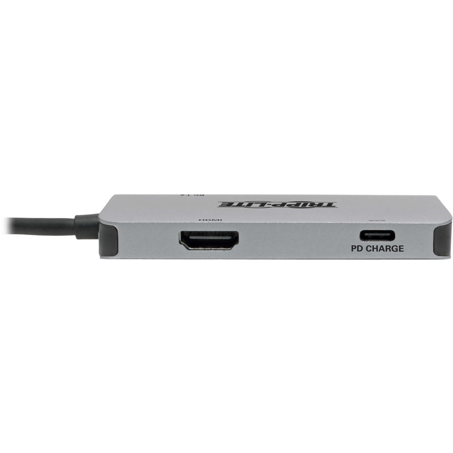 Tripp Lite USB 3.1 C Adapter with PD Charging, Gray U444-06N-H3U-C