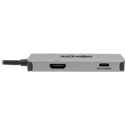 Tripp Lite USB 3.1 C Adapter with PD Charging, Gray U444-06N-H3U-C